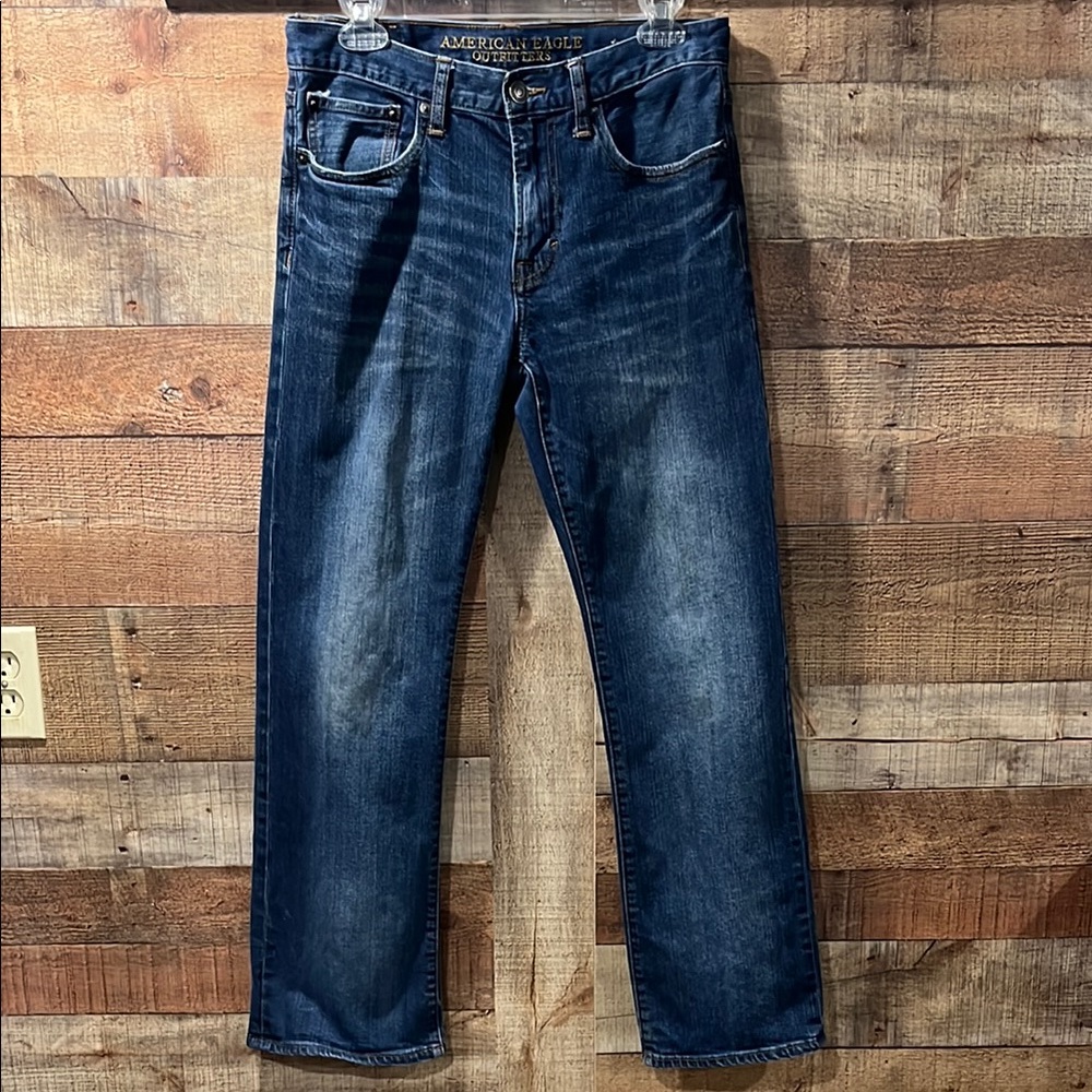 American Eagle Outfitters Men's Blue original boot Jeans men's 31/32